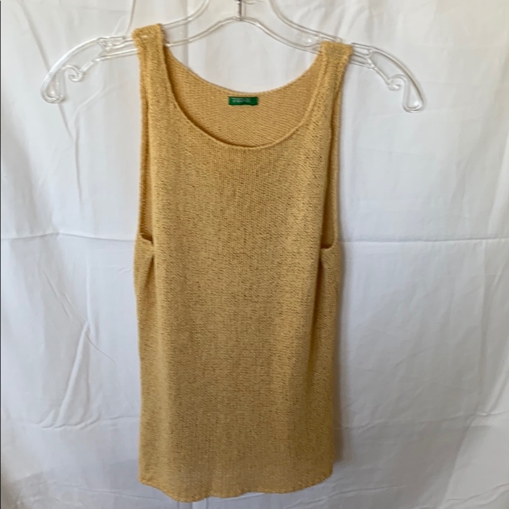 Benetton Small knitted tank top